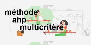 m&eacute;thode ahp multicrit&egrave;re