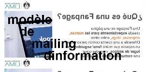 modèle de mailing dinformation