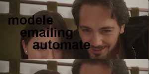 modele emailing automate