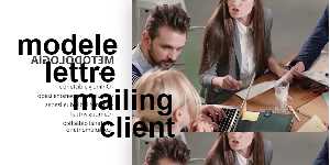 modele lettre mailing client