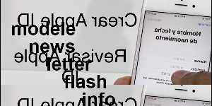 modele news letter flash info