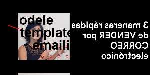 modele template emailing