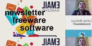 newsletter freeware software