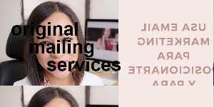 original mailing services