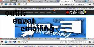 outils envoi emailing