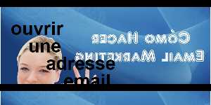 ouvrir une adresse email