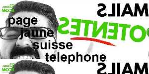 page jaune suisse telephone