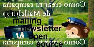 php mailing newsletter open source