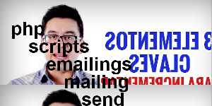 php scripts emailings mailing send php 1