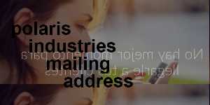 polaris industries mailing address