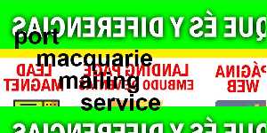 port macquarie mailing service