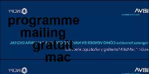 programme mailing gratuit mac