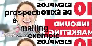 prospection e mailing exemple