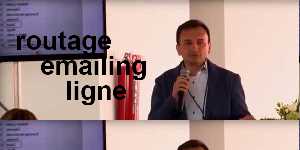 routage emailing ligne