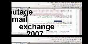 routage mail exchange 2007