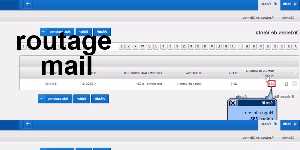 routage mail