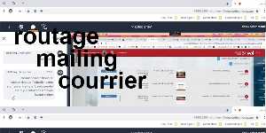 routage mailing courrier