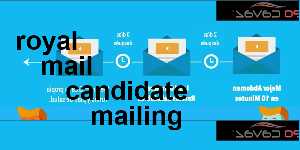 royal mail candidate mailing