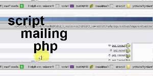 script mailing php