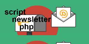 script newsletter php
