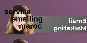 service emailing maroc