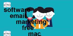 software email marketing free mac