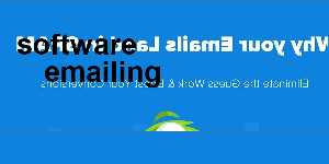 software emailing
