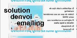 solution denvoi emailing