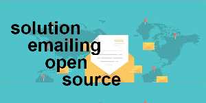 solution emailing open source