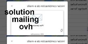 solution mailing ovh