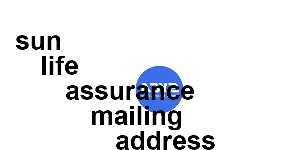 sun life assurance mailing address