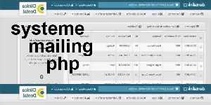 systeme mailing php