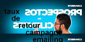 taux de retour campagne emailing