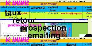 taux retour prospection emailing