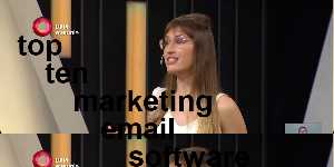 top ten marketing email software