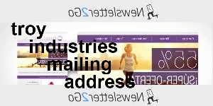troy industries mailing address