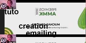 tuto  creation emailing