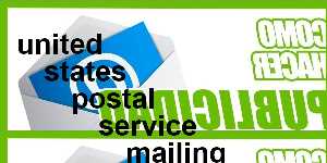 united states postal service mailing standards