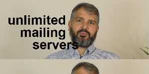 unlimited mailing servers