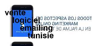 vente logiciel emailing tunisie