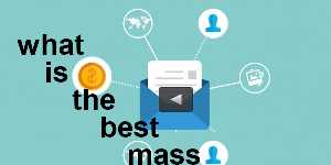 what is the best mass emailing program