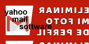 yahoo mail software